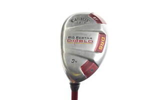 Callaway Big Bertha Diablo 3 Hybrid 21° Stiff Left-Handed Graphite #17338 Golf