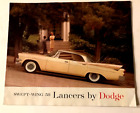 DODGE SWEPT-WING LANCER FOR 1958:  CAR DEALERSHIP SALES BROCHURE  - 8 PAGES