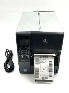 Direct Thermal Only! Zebra ZT230  Label Printer + New Ethernet Card USB/Serial