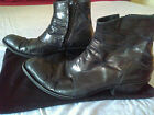 RRP €600 GIANNI BARBATO  leather boots 43
