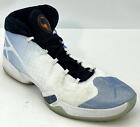 Nike Air Jordan XXX 811006-107 Men's Sneaker Sz 12 M University White/Blue Shoes