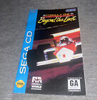 Formula one World championship Beyond The limit sega cd manual Only