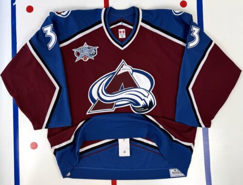 Patrick Roy Vintage Authentic Colorado Avalanche 2000-2001 NHL Hockey Jersey 58