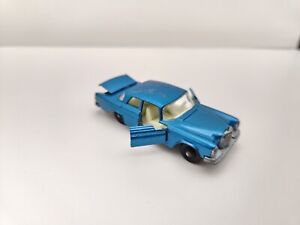 Matchbox Series No.46 Mercedes 300 SE Blue Made In England By Lesney
