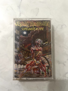 Iron Maiden Somewhere in Time cassette tape