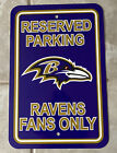 NFL Baltimore Ravens Office Room Home Decor Parking Sign 12