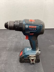 BOSCH GSB18V-490 Cordless Drill With Battery Bat612 18v 4.0 Ah Works. NO CHARGER