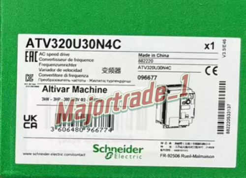 Brand New Schneider ATV320U30N4C Altivar Machine ATV320 AC Drive 3.0kW 4Hp