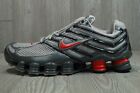 New Rare Vintage Nike Shox TL IV Silver Red Running Shoes 2006 Mens 11.5 OSS