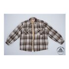 Wrangler Authentics Sherpa Lined Flannel Brown/Beige