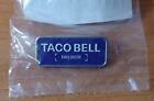 Taco Bell Exclusive Live Mas Student Section hat pin badge of honor taco hungry!