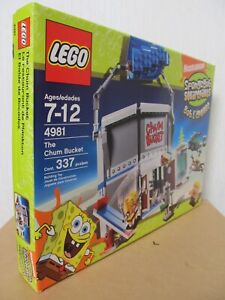 LEGO 4981 SpongeBob SquarePants The Chum Bucket New Sealed Box Does Have Damege