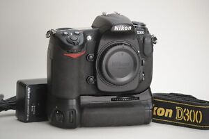 New ListingNikon D300 12.3MP Digital SLR Camera (DX), 5,400 Shutter; with Battery Grip