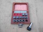 SOUTHWICK & MEISTER ER20 METRIC 11 PCS COLLET SET WITH HOLDER , 3-12 MM,  USA