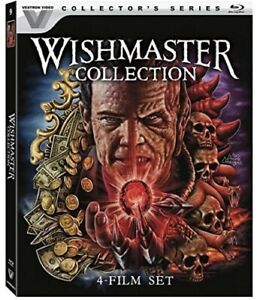 Wishmaster Collection: 4-Film Set (Blu-ray 2017, ) Slipcover NEW FREE SHIP