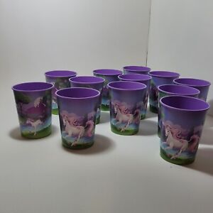 ✨Unicorn  plastic reusable party cups 12 COUNT 16 oz