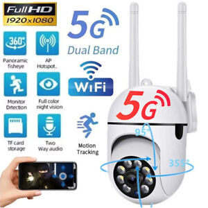 Wireless 5G WiFi Security Camera System Outdoor Home Night Vision 1080P HD Cam