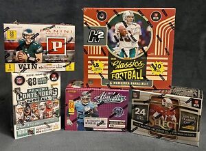 NFL Box Lot 2018 Panini 2020 Contenders F 2021 Classics H2 Select Absolute Autos