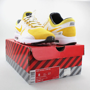 Nike Mens Size 8 Air Max Zero QS Yellow Tinker Sketch Sneaker Shoes 789695-100