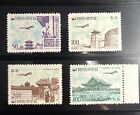 KOrea 1961 SC# C23-C26 Air mail Stamps Girl on Place Balcony 1MNH 3MLH.CV$110.00