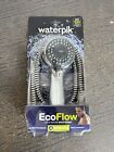 Waterpik EcoFlow Hand Held Shower Head with 5ft Hose ~4 Sprays~ #VBE-453