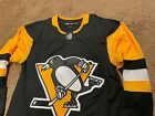 Adidas Pittsburgh Penguins NHL Authentic Pro Black Men's Hockey Jersey