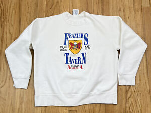 Vintage FRAZIER'S TAVERN Sweatshirt Sz XL Darwin Australia Delta Made in USA