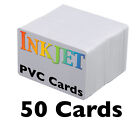 50 High-Quality Inkjet PVC Cards - For Epson & Canon Inkjet Printers