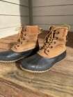 Men's Sorel Cheyenne Waterproof Leather Boots - Size 12