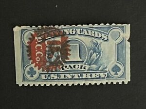 U.S. Revenue Playing Cards stamp scott rf27 - 1 pack issue of 1940 (32)