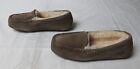 UGG Women's Ansley Wool-Lined Water-Resistant Slippers LV5 Slate Size US:7
