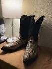 Python 12 D Cowboy Boots Snake USA