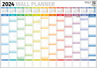 Wall Planner 2024 – Extra Large 91 X 64Cm Full Year Planner Wall Calendar – 24 S