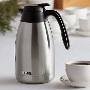 50 Oz Insulated Thermal Coffee Carafe Stainless Steel - NEW THE BOX - THERMOS
