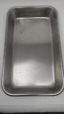 Vintage US Military Medical Tray Vollrath Stainless Steel 16x10x2.5