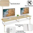 42 inch Large Dual Monitor Riser, Extra Long Monitor Stand Wide TV Stand Riser