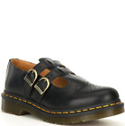Women's Shoes Dr. Martens 8065 MARY JANE Brogue Leather 12916001 BLACK SMOOTH