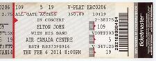 Elton John Vintage Concert Ticket Stub Air Canada Centre (Toronto, 2014)