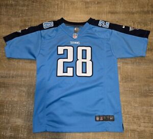 NFL Nike On Field Tennessee Titans Chris Johnson #28 Jersey Youth Large