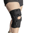 Plus Size Deluxe Hinged Knee Brace with Compression Wrap for Big & Wide Thighs