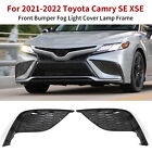 For 2021-2022 Toyota Camry SE XSE Front Bumper Fog Light Cover Lamp Frame Bezel (For: 2021 Toyota Camry)