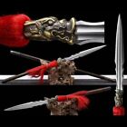 High Quality Chinese Wushu Spear Kung Fu Sword Folded Steel Blade Detachable Rod