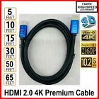 HDMI Cable 2.0 4K 3D HDTV PC Xbox ONE PS4 High Speed 5 10 16 33 50 65 FEET LOT