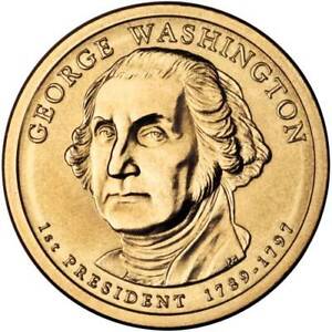 2007-P George Washington Presidential Dollar Coin - BU
