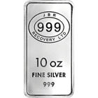 10 oz Silver Bar JBR Recovery Ltd - 999 Fine Icons of Britain