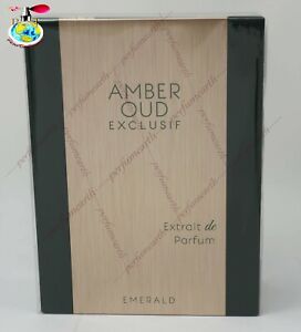 Amber Oud Exclusif Emerald  By Al Haramain 2.0 oz Extrait De Perfum Spray Unisex