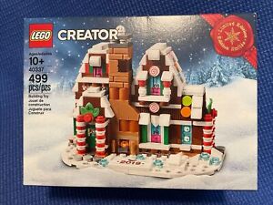 LEGO 40337 Microscale Gingerbread House New Sealed Box Limited Edition Christmas