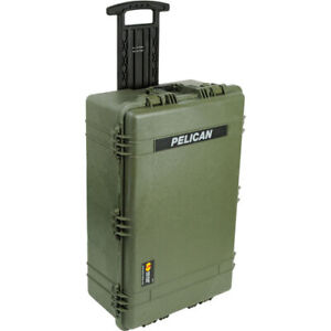 Pelican 1650NF Case without Foam (Olive Drab Green)