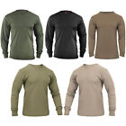 Rothco Military Tactical Solid Color Long Sleeve T-Shirt (Choose Sizes)