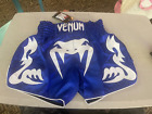 Venum Bangkok Inferno Muay Thai Shorts - Medium - Blue/Ice New